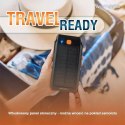ProducentTymczasowy 4smarts Powerbank Solarny TitanPack Flex 10000mAh black/orange 456301