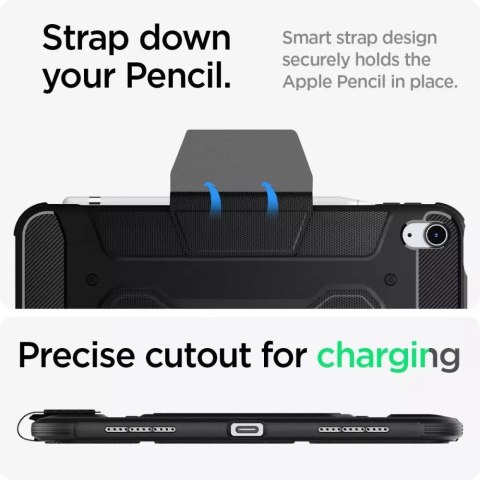 Spigen Etui na tablet Spigen Rugged Armor "PRO" do Apple iPad 11 2025 / 10.9 2022 BLACK Spigen Etui na tablet Spigen Rugged Armor "PRO" do Apple iPad 11 2025 / 10.9 2022 BLACK