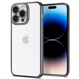 Spigen Etui na telefon Spigen Optik Crystal do Apple iPhone 14 Pro Chrome Grey