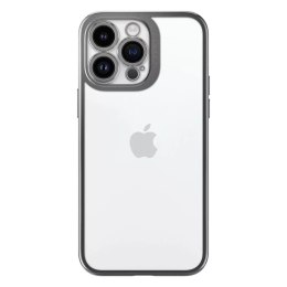 Spigen Etui na telefon Spigen Optik Crystal do Apple iPhone 14 Pro Chrome Grey