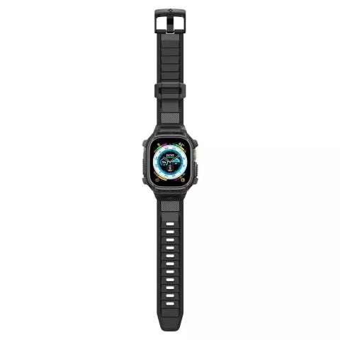 Spigen Pasek z Etui ochronnym Spigen Rigged Armor "PRO" do Apple Watch Ultra 49mm Black Spigen Pasek z Etui ochronnym Spigen Rigged Armor "PRO" do Apple Watch Ultra 49mm Black