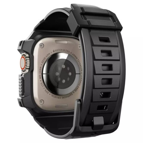 Spigen Pasek z Etui ochronnym Spigen Rigged Armor "PRO" do Apple Watch Ultra 49mm Black Spigen Pasek z Etui ochronnym Spigen Rigged Armor "PRO" do Apple Watch Ultra 49mm Black