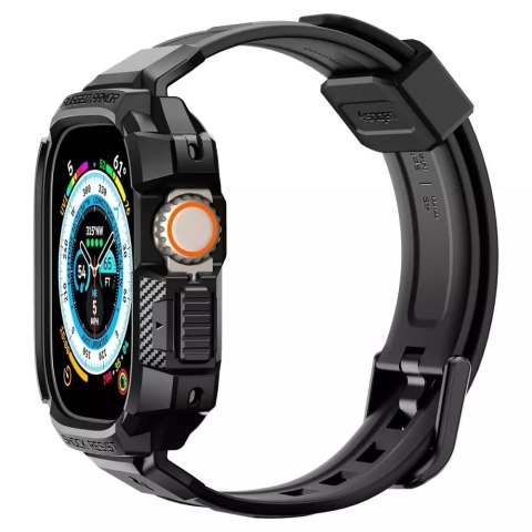 Spigen Pasek z Etui ochronnym Spigen Rigged Armor "PRO" do Apple Watch Ultra 49mm Black Spigen Pasek z Etui ochronnym Spigen Rigged Armor "PRO" do Apple Watch Ultra 49mm Black