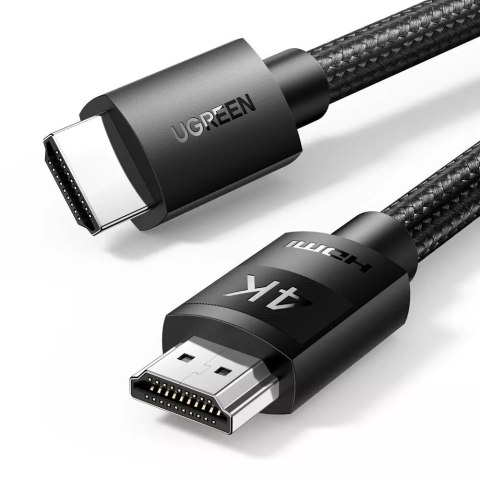 UGreen Kabel UGREEN HDMI 2.0 - HDMI 2.0 4K 3m czarny (HD119 40102) UGreen Kabel UGREEN HDMI 2.0 - HDMI 2.0 4K 3m czarny (HD119 40102)