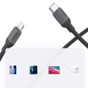UGreen Kabel UGREEN do szybkiego ładowania USB Typ C - Lightning (certyfikat MFI) chip C94 Power Delivery 1m czarny (US387 20304)