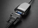 UGreen Kabel UGREEN przewód przejściówka adapter jednokierunkowy z HDMI (męski) do VGA (żeński) FHD czarny (MM105 40253)