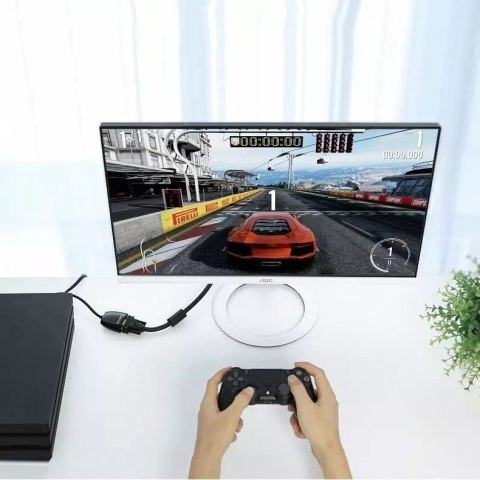 UGreen Kabel UGREEN przewód przejściówka adapter jednokierunkowy z HDMI (męski) do VGA (żeński) FHD czarny (MM105 40253) UGreen Kabel UGREEN przewód przejściówka adapter jednokierunkowy z HDMI (męski) do VGA (żeński) FHD czarny (MM105 40253)