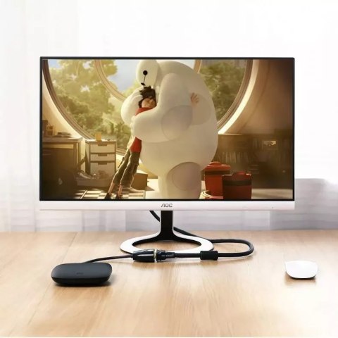 UGreen Kabel UGREEN przewód przejściówka adapter jednokierunkowy z HDMI (męski) do VGA (żeński) FHD czarny (MM105 40253) UGreen Kabel UGREEN przewód przejściówka adapter jednokierunkowy z HDMI (męski) do VGA (żeński) FHD czarny (MM105 40253)