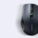 UGreen Mysz UGREEN optyczna bezprzewodowa USB 2.4GHz 4000 DPI czarny (MU006)