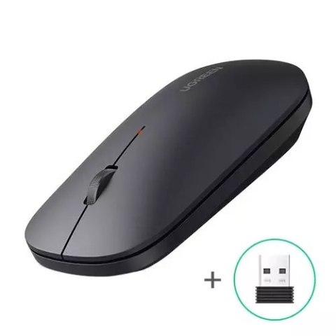 UGreen Myszka UGREEN poręczna bezprzewodowa USB czarny (MU001) UGreen Myszka UGREEN poręczna bezprzewodowa USB czarny (MU001)