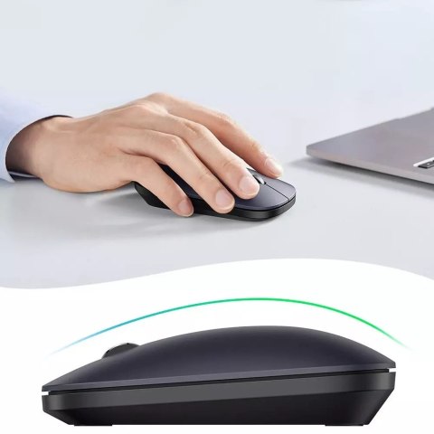 UGreen Myszka UGREEN poręczna bezprzewodowa USB czarny (MU001) UGreen Myszka UGREEN poręczna bezprzewodowa USB czarny (MU001)