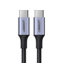UGreen Ugreen kabel przewód USB Typ C - USB Typ C Power Delivery 100W Quick Charge FCP 5A 3m szary (90120 US316)