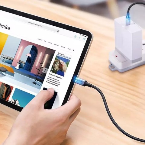 UGreen Ugreen kabel przewód USB Typ C - USB Typ C Power Delivery 100W Quick Charge FCP 5A 3m szary (90120 US316) UGreen Ugreen kabel przewód USB Typ C - USB Typ C Power Delivery 100W Quick Charge FCP 5A 3m szary (90120 US316)