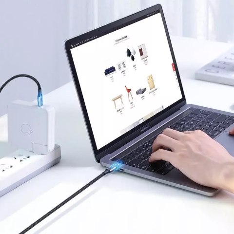 UGreen Ugreen kabel przewód USB Typ C - USB Typ C Power Delivery 100W Quick Charge FCP 5A 3m szary (90120 US316) UGreen Ugreen kabel przewód USB Typ C - USB Typ C Power Delivery 100W Quick Charge FCP 5A 3m szary (90120 US316)