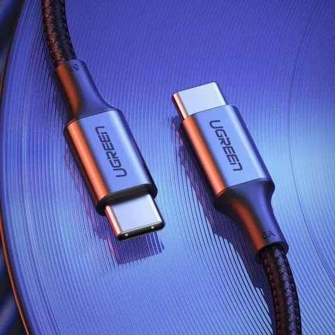 UGreen Ugreen kabel przewód USB Typ C - USB Typ C Power Delivery 100W Quick Charge FCP 5A 3m szary (90120 US316) UGreen Ugreen kabel przewód USB Typ C - USB Typ C Power Delivery 100W Quick Charge FCP 5A 3m szary (90120 US316)