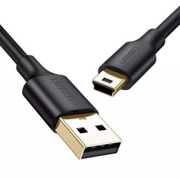 UGreen Ugreen kabel przewód USB - mini USB 480 Mbps 1,5 m czarny (US132 10385)