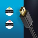 UGreen Ugreen kabel przewód USB - mini USB 480 Mbps 1,5 m czarny (US132 10385)