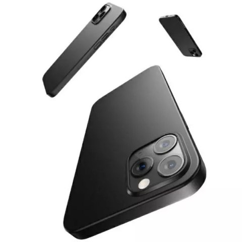 Usams Etui USAMS Gentle do iPhone 12 Pro Max 6,7" czarny/black IP12PMQR01 (US-BH610) Usams Etui USAMS Gentle do iPhone 12 Pro Max 6,7" czarny/black IP12PMQR01 (US-BH610)