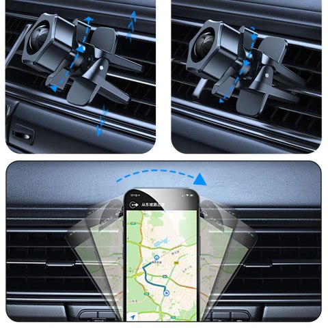 Usams Uchwyt samochodowy na telefon ładowarka indukcyjna QI USAMS Magnetic Car Wireless Charging 15W do kratki (US-CD170) Usams Uchwyt samochodowy na telefon ładowarka indukcyjna QI USAMS Magnetic Car Wireless Charging 15W do kratki (US-CD170)