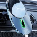 Usams Uchwyt samochodowy na telefon ładowarka indukcyjna QI USAMS Magnetic Car Wireless Charging 15W do kratki (US-CD170)
