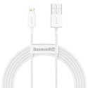 Joyroom Baseus Superior kabel USB - Lightning 2,4A 2 m Biały (CALYS-C02)