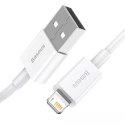 Joyroom Baseus Superior kabel USB - Lightning 2,4A 2 m Biały (CALYS-C02)