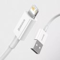 Joyroom Baseus Superior kabel USB - Lightning 2,4A 2 m Biały (CALYS-C02)