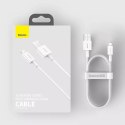 Joyroom Baseus Superior kabel USB - Lightning 2,4A 2 m Biały (CALYS-C02)