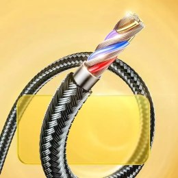 Joyroom Joyroom Mermaid series kabel USB - Lightning 2,4A 2m czarny (S-2030K6)