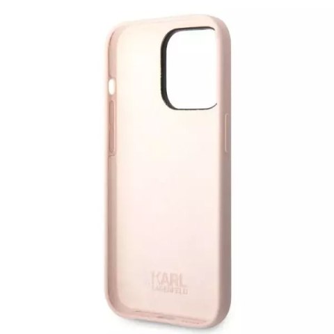 Karl Lagerfeld Etui Karl Lagerfeld KLHCP14XSNIKBCP do iPhone 14 Pro Max 6,7" hardcase Silicone Ikonik różowy/pink Karl Lagerfeld Etui Karl Lagerfeld KLHCP14XSNIKBCP do iPhone 14 Pro Max 6,7" hardcase Silicone Ikonik różowy/pink