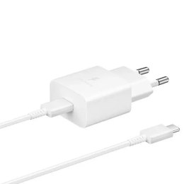 Samsung Ładowarka sieciowa Samsung EP-T1510XW 15W Fast Charge + kabel USB-C/USB-C biały/white