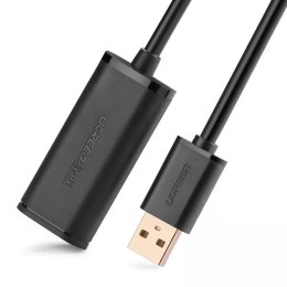 UGreen Kabel UGREEN aktywny przedłużacz USB 2.0 480 Mbps 5 m czarny (US121 10319)