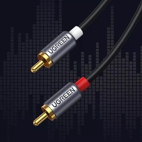 UGreen Kabel UGREEN przewód audio dźwiękowy USB Typ C (męski) - 2RCA (męski) 1,5m szary (20193 CM451) UGreen Kabel UGREEN przewód audio dźwiękowy USB Typ C (męski) - 2RCA (męski) 1,5m szary (20193 CM451)