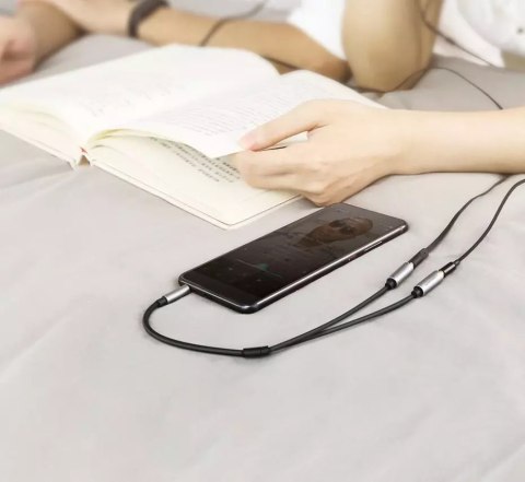UGreen Kabel UGREEN przewód rozdzielacz słuchawkowy 3,5 mm mini jack AUX 20cm (2 x wyjście audio) srebrny (10532) UGreen Kabel UGREEN przewód rozdzielacz słuchawkowy 3,5 mm mini jack AUX 20cm (2 x wyjście audio) srebrny (10532)