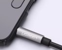 UGreen Kabel UGREEN przewód rozdzielacz słuchawkowy 3,5 mm mini jack AUX 20cm (2 x wyjście audio) srebrny (10532)