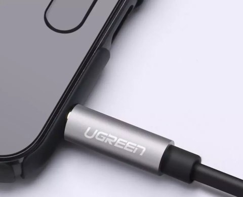 UGreen Kabel UGREEN przewód rozdzielacz słuchawkowy 3,5 mm mini jack AUX 20cm (2 x wyjście audio) srebrny (10532) UGreen Kabel UGREEN przewód rozdzielacz słuchawkowy 3,5 mm mini jack AUX 20cm (2 x wyjście audio) srebrny (10532)