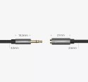 UGreen Kabel UGREEN przewód rozdzielacz słuchawkowy 3,5 mm mini jack AUX 20cm (2 x wyjście audio) srebrny (10532)
