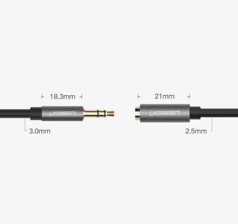 UGreen Kabel UGREEN przewód rozdzielacz słuchawkowy 3,5 mm mini jack AUX 20cm (2 x wyjście audio) srebrny (10532) UGreen Kabel UGREEN przewód rozdzielacz słuchawkowy 3,5 mm mini jack AUX 20cm (2 x wyjście audio) srebrny (10532)