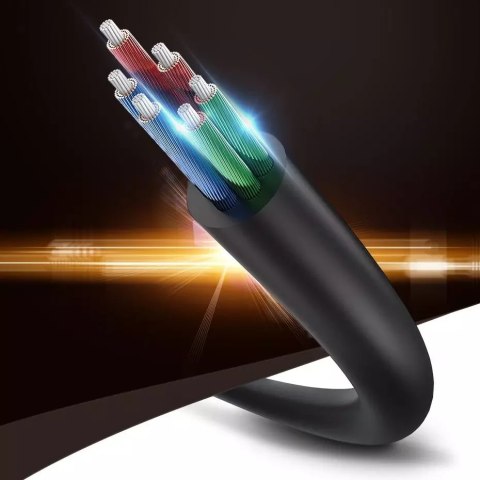 UGreen Kabel UGREEN przewód rozdzielacz słuchawkowy 3,5 mm mini jack AUX 25cm czarny (20816) UGreen Kabel UGREEN przewód rozdzielacz słuchawkowy 3,5 mm mini jack AUX 25cm czarny (20816)