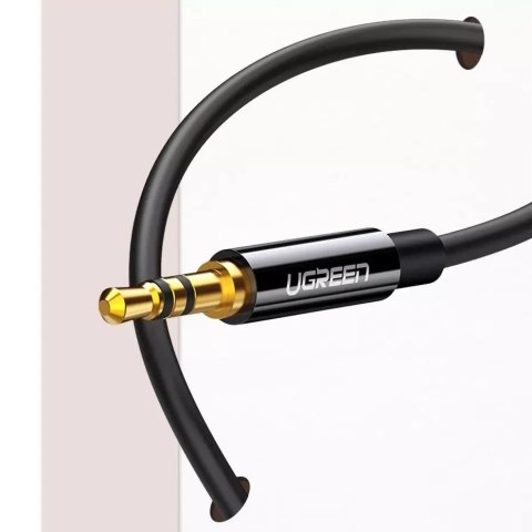 UGreen Kabel UGREEN przewód rozdzielacz słuchawkowy 3,5 mm mini jack AUX 25cm czarny (20816) UGreen Kabel UGREEN przewód rozdzielacz słuchawkowy 3,5 mm mini jack AUX 25cm czarny (20816)