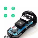 UGreen Ładowarka samochodowa UGREEN 2x USB 24W 4,8 A (2x 2,4 A) czarny (50875)
