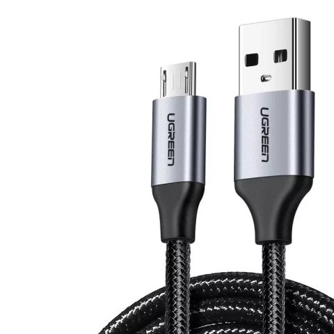 UGreen Ugreen kabel przewód USB - micro USB 1m szary (60146) UGreen Ugreen kabel przewód USB - micro USB 1m szary (60146)