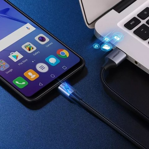UGreen Ugreen kabel przewód USB - micro USB 1m szary (60146) UGreen Ugreen kabel przewód USB - micro USB 1m szary (60146)