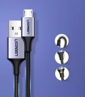 UGreen Ugreen kabel przewód USB - micro USB 1m szary (60146)