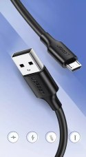 UGreen Ugreen kabel przewód USB - micro USB 2A 2m czarny (60138)