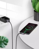 UGreen Ugreen kątowy kabel przewód USB - USB Typ C 2m 3A szary (50942)