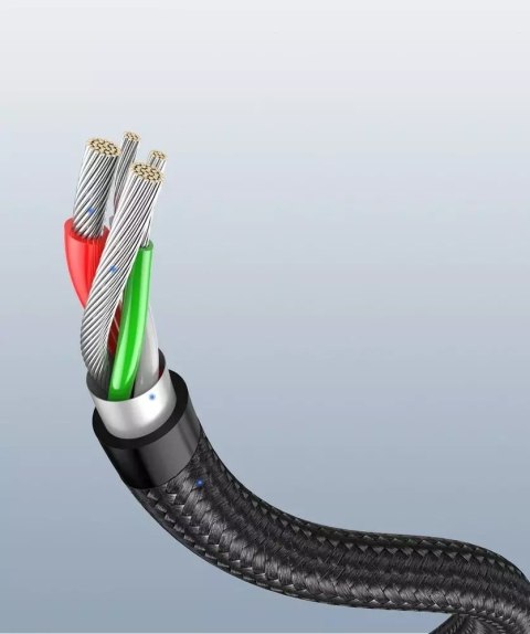 UGreen Ugreen kątowy kabel przewód USB - USB Typ C 2m 3A szary (50942) UGreen Ugreen kątowy kabel przewód USB - USB Typ C 2m 3A szary (50942)