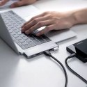 UGreen Wielofunkcyjny HUB UGREEN 2x USB Typ C na USB Typ C PD (Thunderbolt 3, 100W, 4K@60 Hz, 10 Gbps) / HDMI 4K@30 Hz / 3x USB 3.0 do 