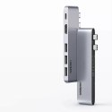 UGreen Wielofunkcyjny HUB UGREEN 2x USB Typ C na USB Typ C PD (Thunderbolt 3, 100W, 4K@60 Hz, 10 Gbps) / HDMI 4K@30 Hz / 3x USB 3.0 do 