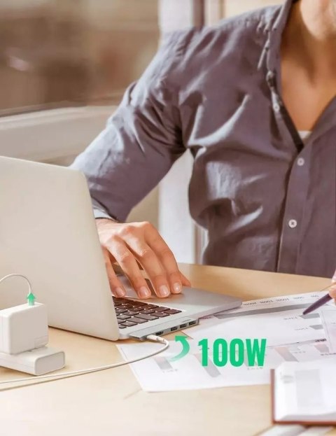 UGreen Wielofunkcyjny HUB UGREEN 2x USB Typ C na USB Typ C PD (Thunderbolt 3, 100W, 4K@60 Hz, 10 Gbps) / HDMI 4K@30 Hz / 3x USB 3.0 do UGreen Wielofunkcyjny HUB UGREEN 2x USB Typ C na USB Typ C PD (Thunderbolt 3, 100W, 4K@60 Hz, 10 Gbps) / HDMI 4K@30 Hz / 3x USB 3.0 do